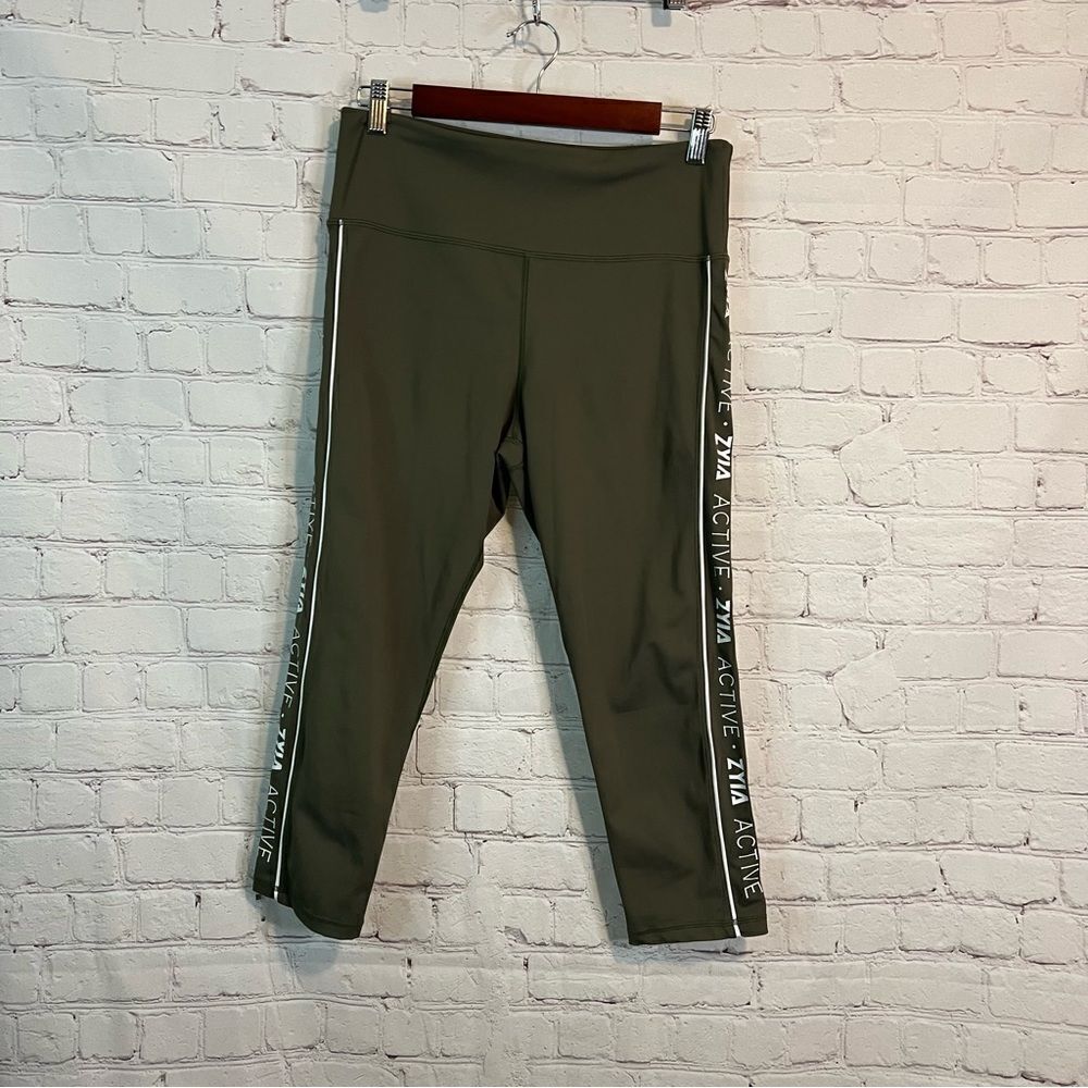 Zyia Active Logo Green Light N Tight size 12